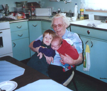boys and grandma cameron