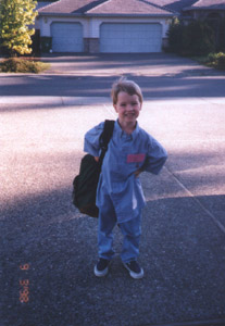 trevor ready for school